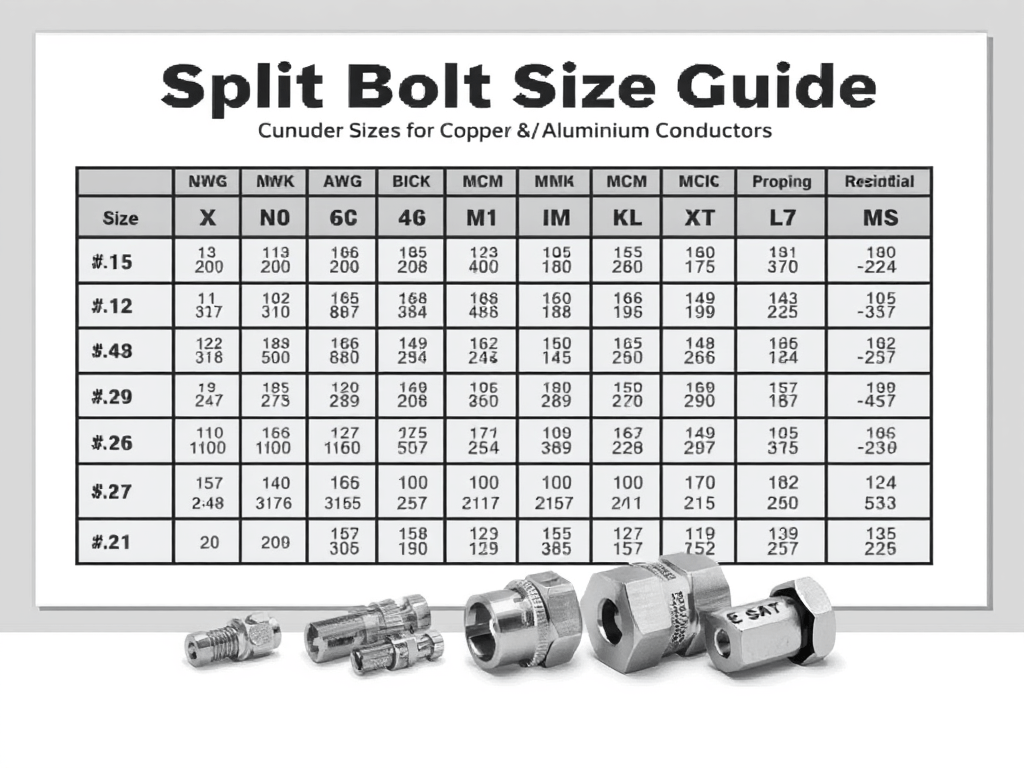 Ultimate Guide to Split Bolt Sizing: AWG & MCM&nbsp;Explained